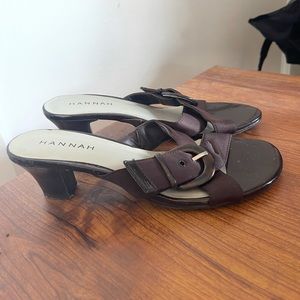 Chocolate Brown 1 Inch Heel